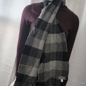 Target Gray and Black Cashmere Scarf